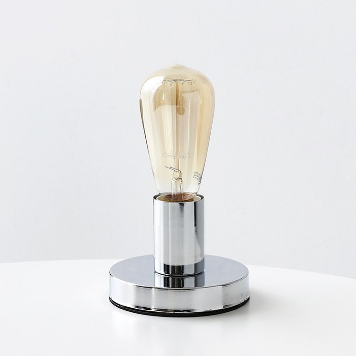 마켓비 GLEN 단스탠드 E26 10cm KS2655T1 크롬 2728.6064