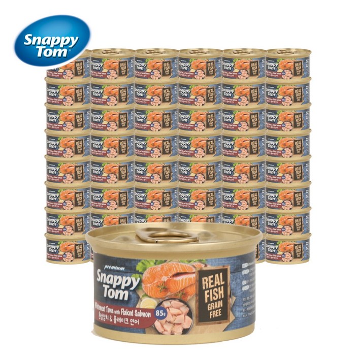 스내피톰 프리미엄 고양이 습식 주식 캔