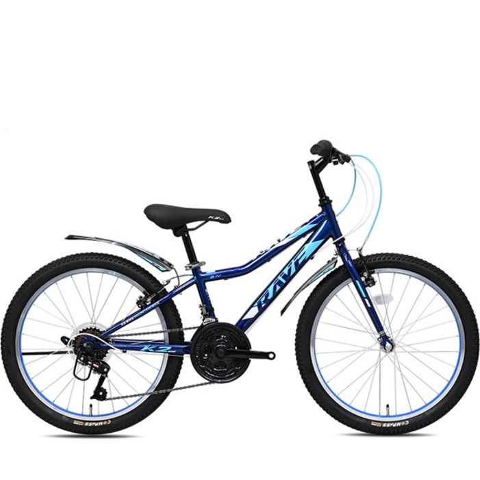 2025 케이투바이크 초등학생 주니어 MTB 자전거 레이브GS 플러스 22인치 21단 미조립