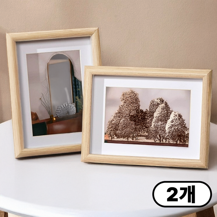 다비온 나무 액자 우드 프레임 사진액자