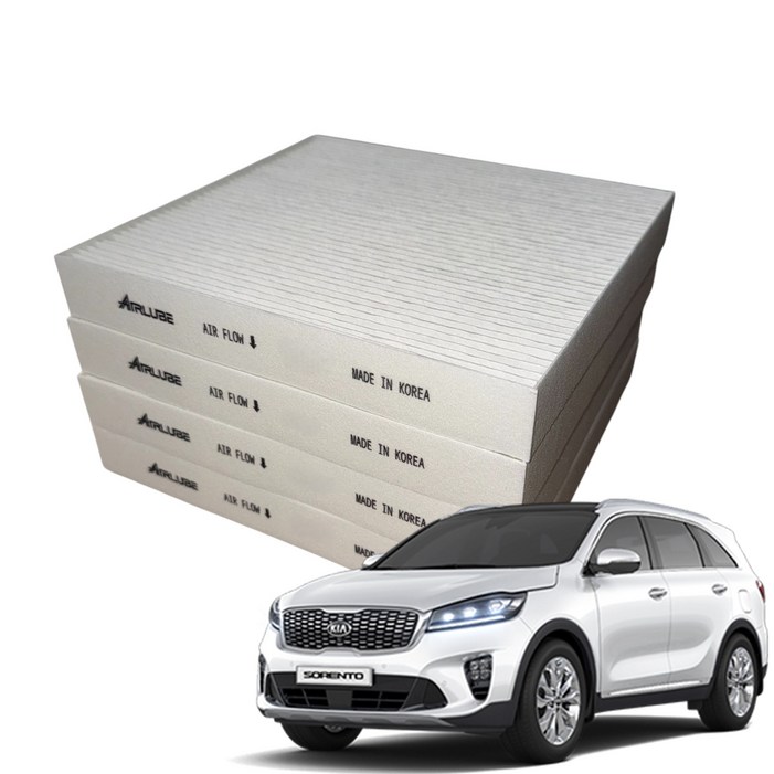 에어루브 E11 PM0.3 쏘렌토 에어컨 필터