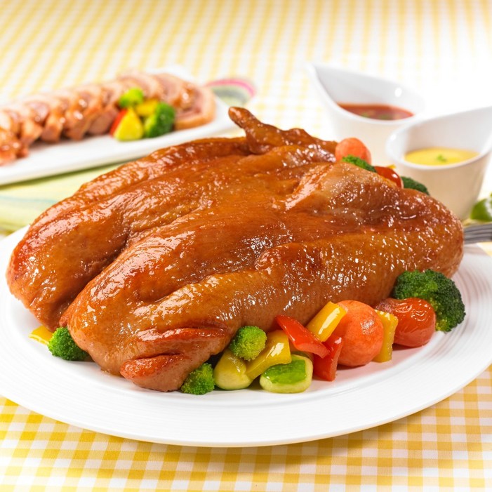 훈제오리 완포 통오리800g, 5팩 보양식,반찬, 샐러드, 오리한마리,캠핑 원산지 중국