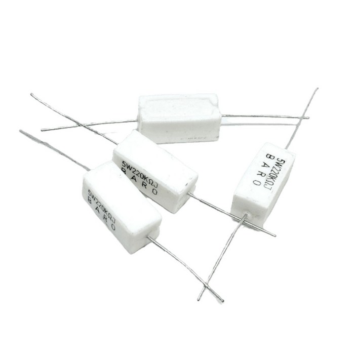10개단위 시멘트저항 사기저항 5W, 10개