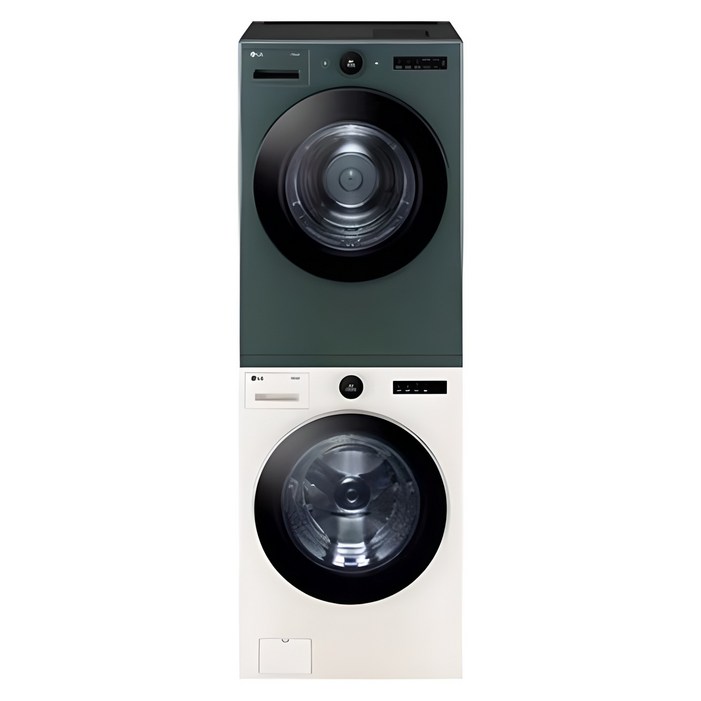 LG전자 오브제컬렉션 트롬 트윈워시 세탁기 FX23ENE + 건조기 RD20GNG 23kg+20kg 방문설치