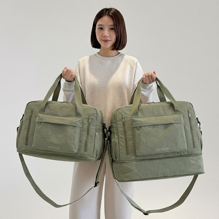 노멈디 확장형 보스턴백