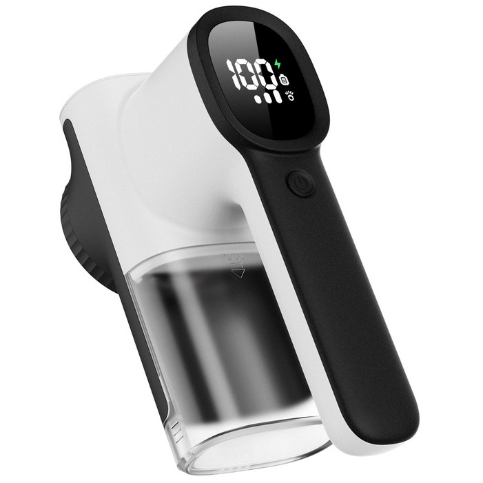 OMIIYA 보풀제거기 휴대용 충전식 6중날 3단조절 LED 디스플레이