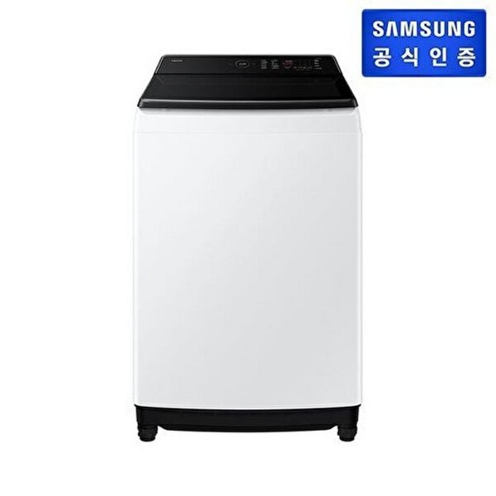 삼성전자 [1주이상 소요] 그랑데 통버블 19kg 일반 세탁기 WA80F19SKW (화이트)