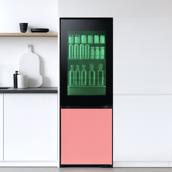 LG전자 모던엣지 냉장고 오브제컬렉션 무드업 노크온 352L 3등급 Q344GIN493