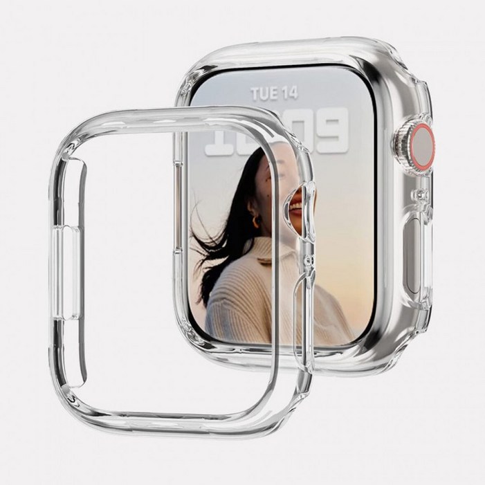 D애플워치7세대 애플워치8세대 9세대 공용 41mm 45mm 사이드 하드 슬림 범퍼 케이스
