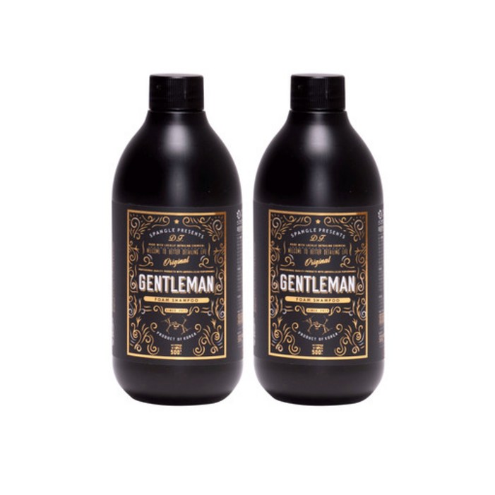스팽글 스노우폼샴푸젠틀맨 500ml x 2개
