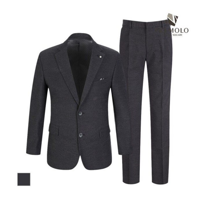 인디안 TREMOLO  남성 잔패턴 스트레치 정장 SETTRBFAWF8511SET