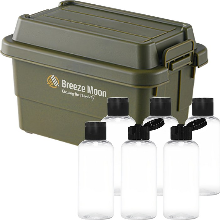 브리즈문 미니 캠핑 카고 박스  양념통 6P