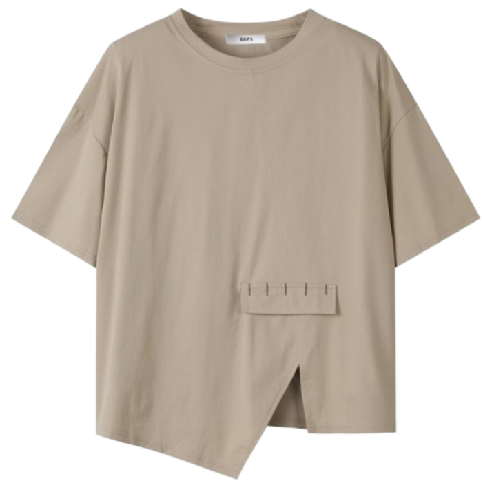 백화점 정품상품 GGPX 트임 언발 포인트 티셔츠 IOP0620