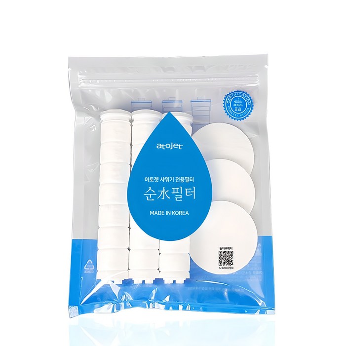 아토젯 순수필터 바디필터 3p  헤드필터 3p, 1개