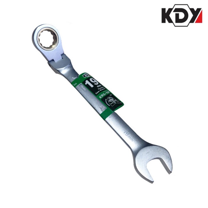 케이디와이 플렉시블 기어 렌치 KRG19F 19mm 스패너