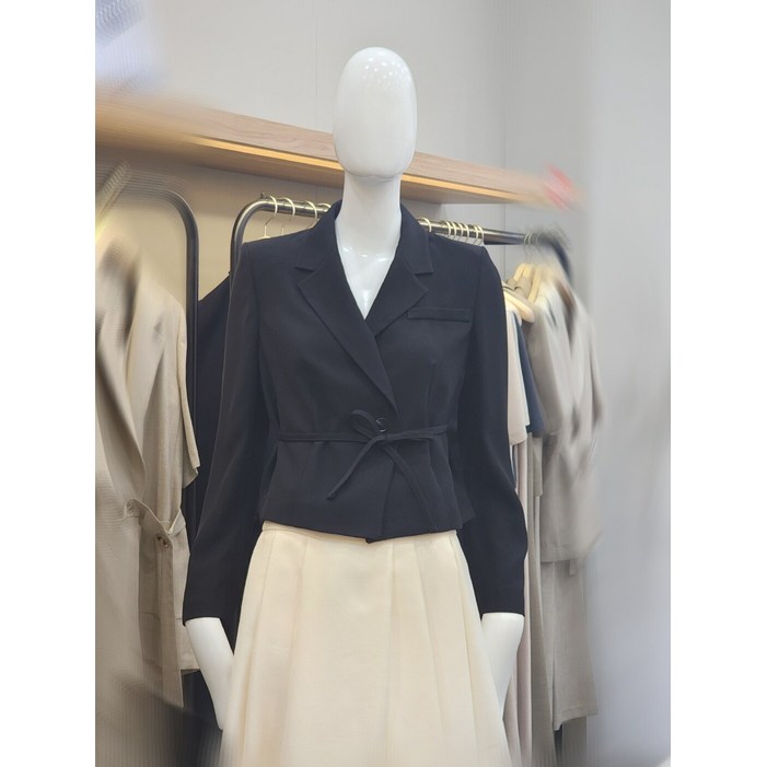 케네스레이디 크롭 벨티드 숏 자켓 셋업(EWJKPI4000)_DJ