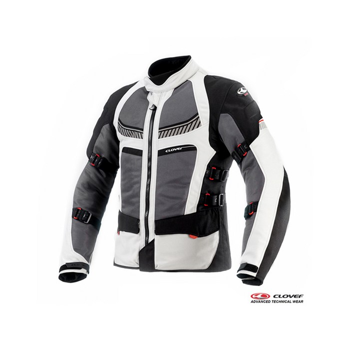 CLOVER CLOVER VENTOURING2 WP AIRBAG ADVENTURE JACKET GRAY 3계절 봄 여름 가을