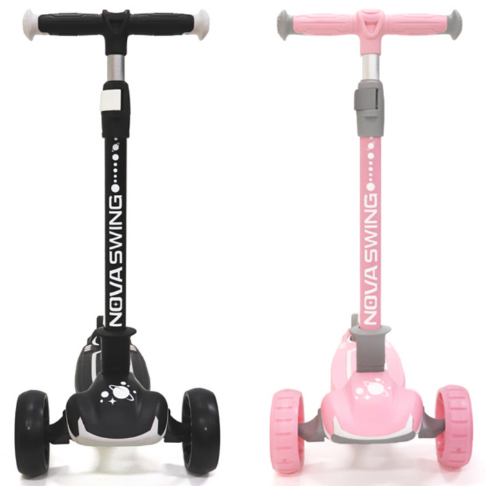 노바 스윙 스쿠터 Z7 유아동킥보드 높이조절 LED