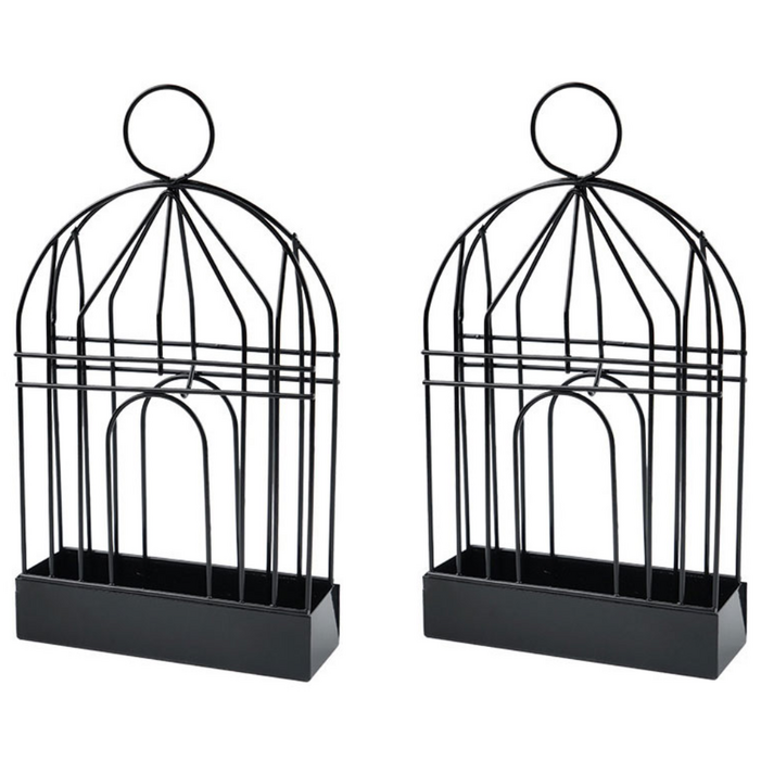 비비드 벌브 빈티지 모기향 거치대 홀더 레트로 2개 세트, 블랙블랙