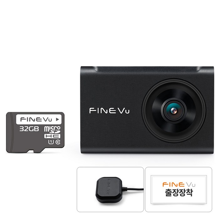 파인뷰 5GHz 와이파이 전후방 FHD 2채널 차량용 블랙박스 X6 NEW