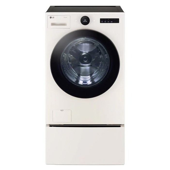 10 환급가전 LG전자 트롬 오브제컬렉션 세탁기  미니워시 FG21ENX 21kg  4kg 세트 방문설치