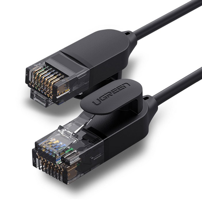 유그린 울트라 슬림 CAT6A 기가 랜케이블 2m