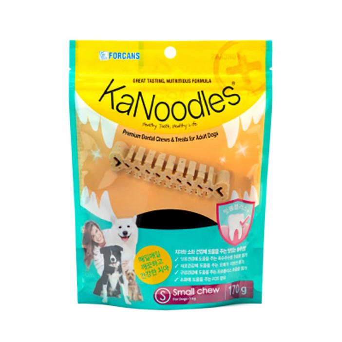 카누들 잇몸플러스 강아지 덴탈껌 S, 잇몸건강, 170g, 1개