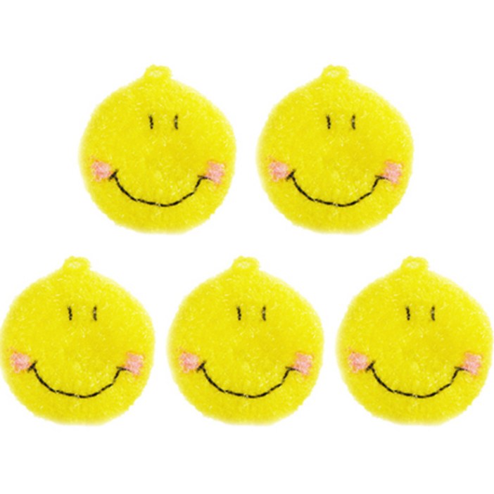 젊은이마켓 스마일 아크릴 수세미