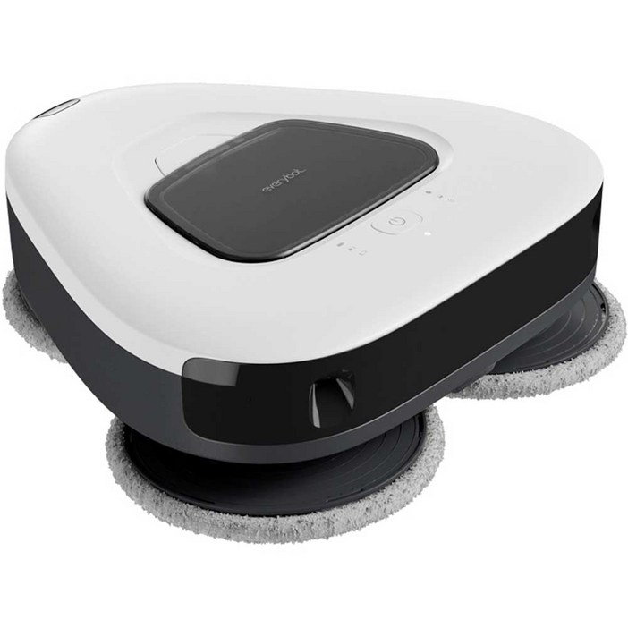 에브리봇 로봇청소기 쓰리스핀 PLUS TS350, TS350, 블랙 화이트
