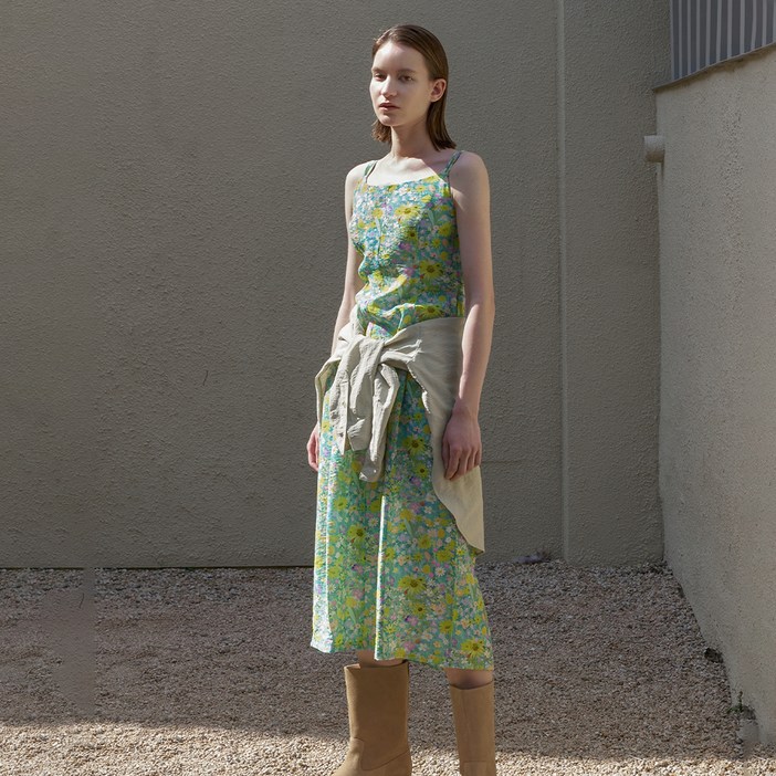 아틀리에나인 투웨이 슬리브리스 원피스 OP6208