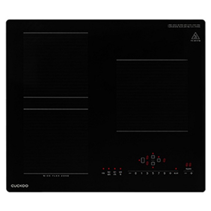 쿠쿠 초고온 와이드플렉스 인덕션 레인지 3구, CIR-F303FB, 빌트인