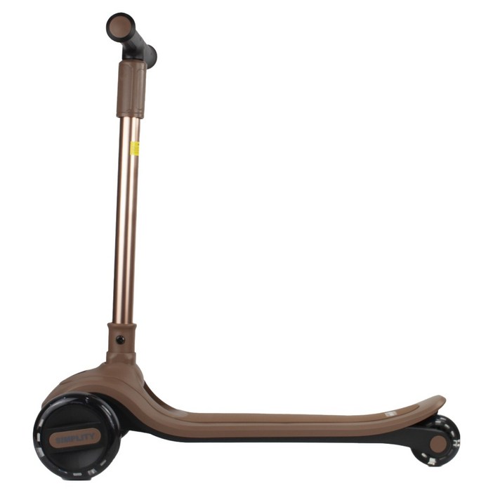SIMPLITY 아동용 킥보드 D2, 모카브라운, 1개