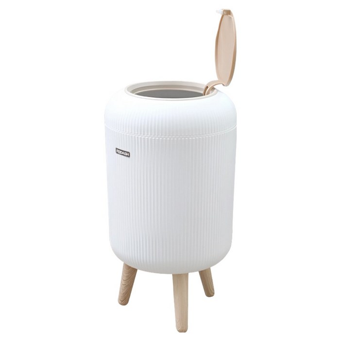 구디푸디 템바보드 원터치 원형 쓰레기통 10L