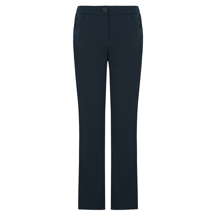 크로커다일레이디 여성용 허리밴딩 일자핏 보온 팬츠 CLCWPT110