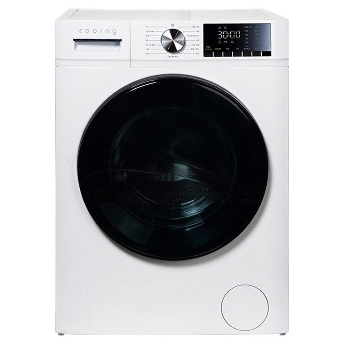 쿠잉전자 1등급 드럼세탁기 LDW10W 10kg 방문설치, 화이트, LDW10W