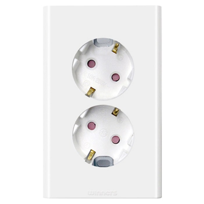 위너 매입 2구 콘센트