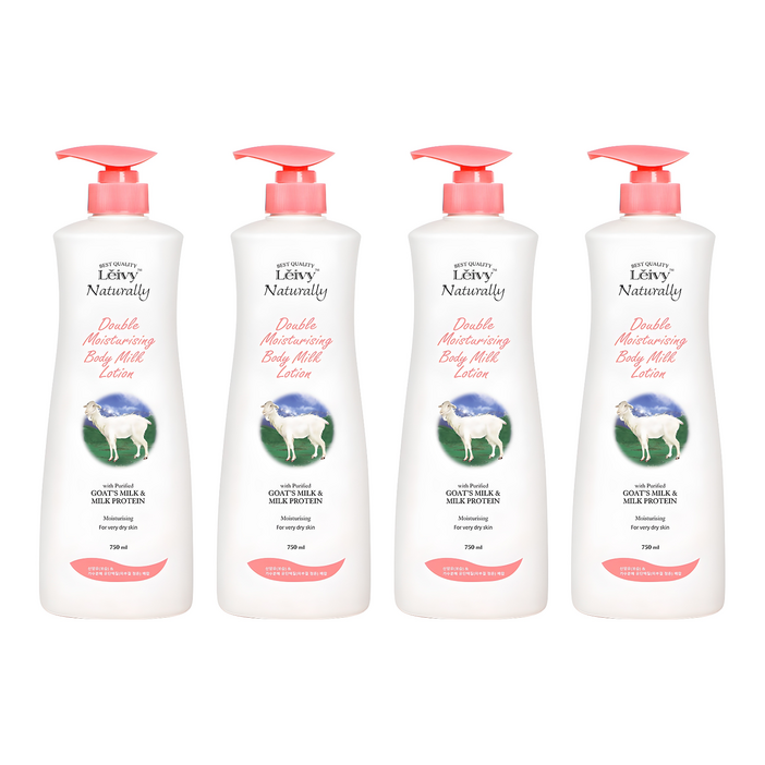 레이비 산양유 바디로션, 750ml, 4개