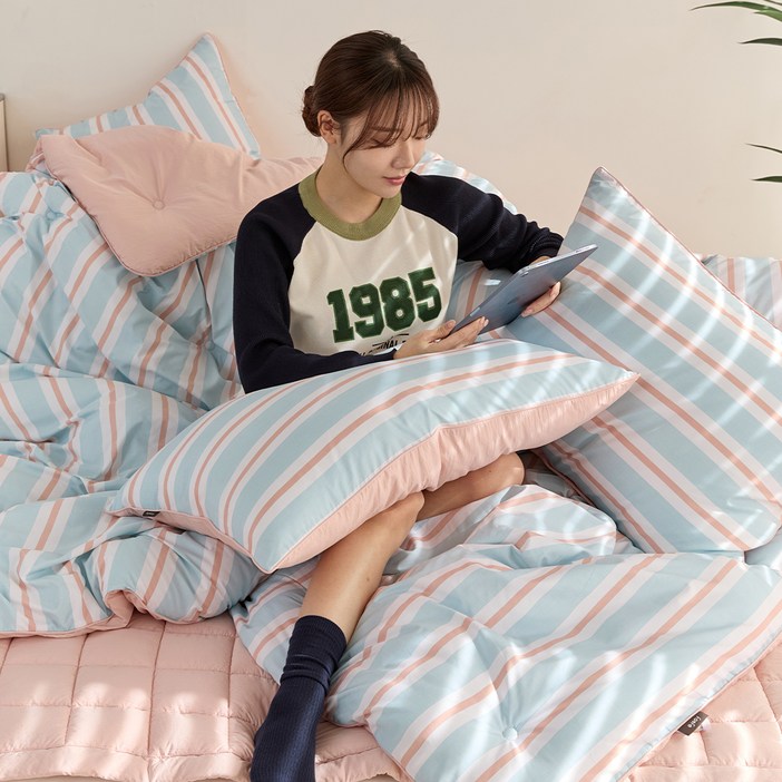 파르페by알레르망 모던센트 알러지케어 크리즈워싱 차렵이불 세트