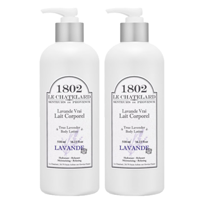르샤트라1802 트루라벤더 바디로션, 500ml, 2개
