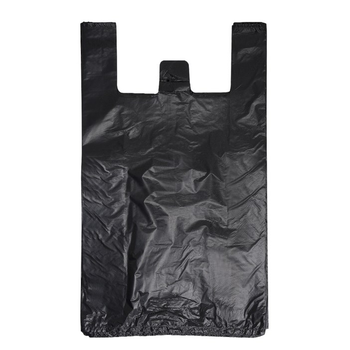 코멧 검정 손잡이 비닐봉투, 100개, 20L