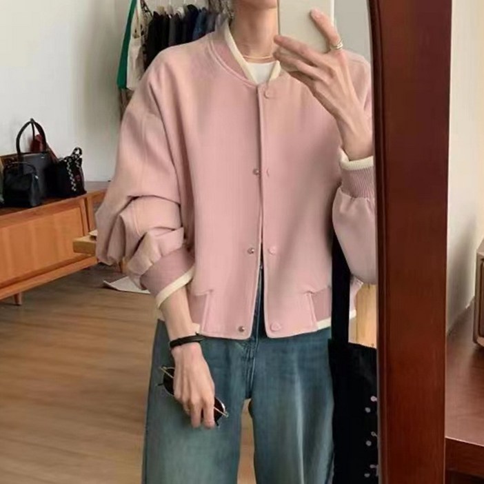 구디프 여성용 아방핏 루즈핏 점퍼