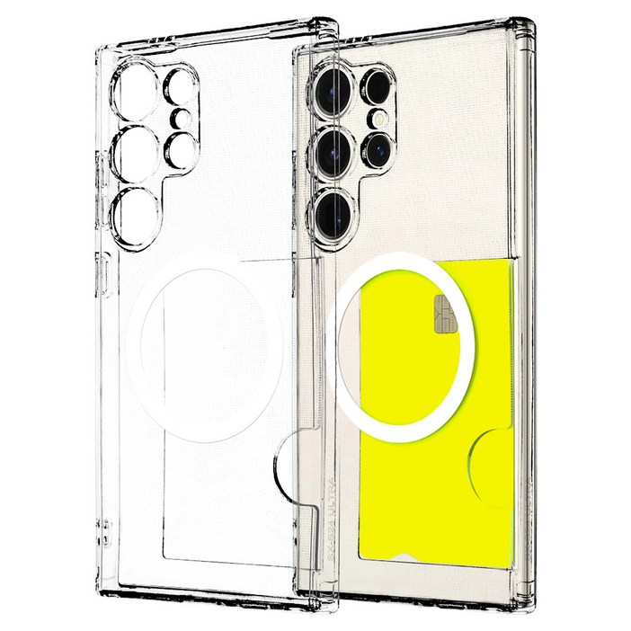 워너프 강한자력 맥세이프 슬림 카드 포켓 핸드폰 케이스