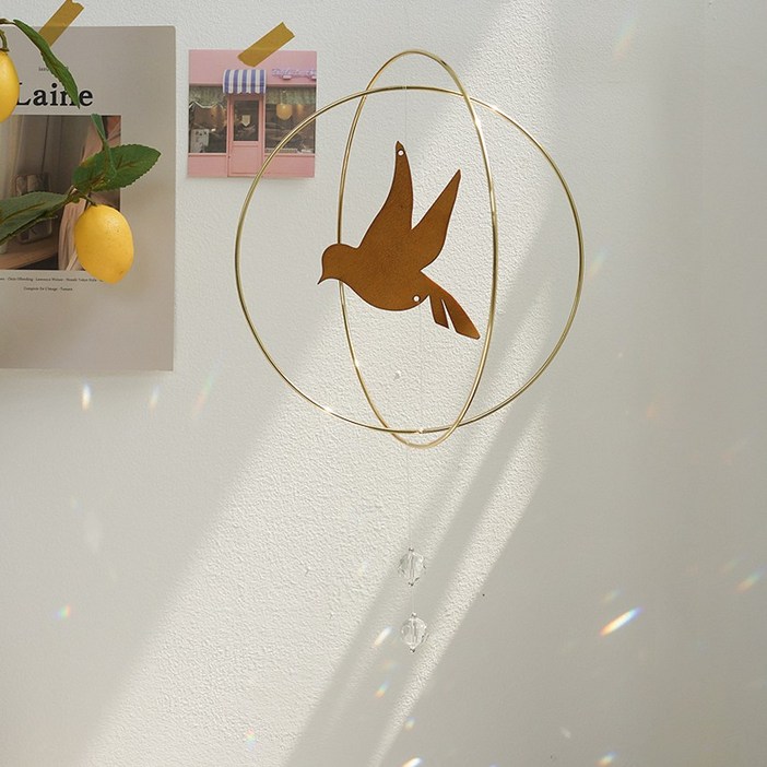 케이트가든 골드링 버드 모빌, 단일 색상