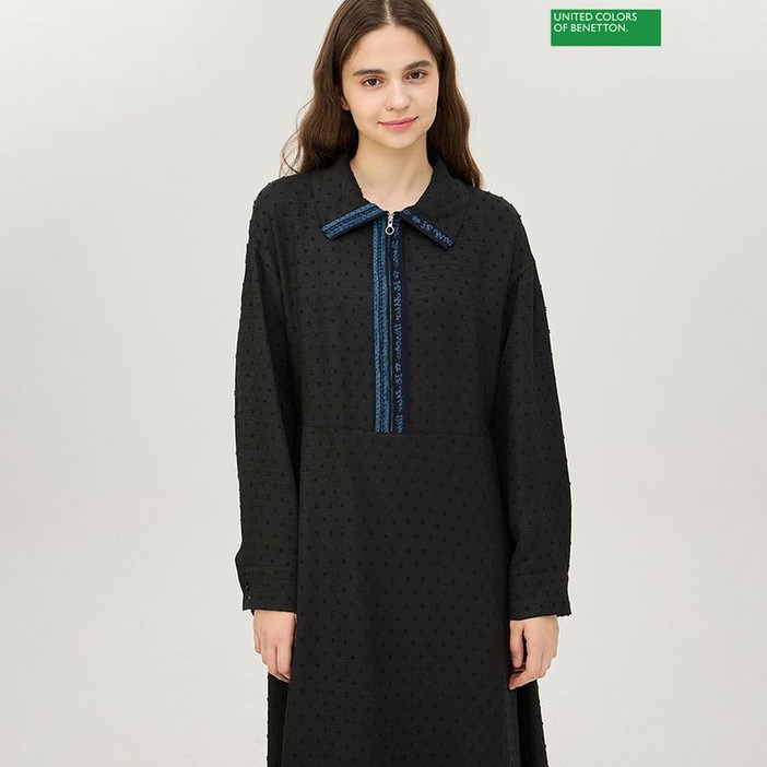 베네통 버블 원피스 BAOP50461