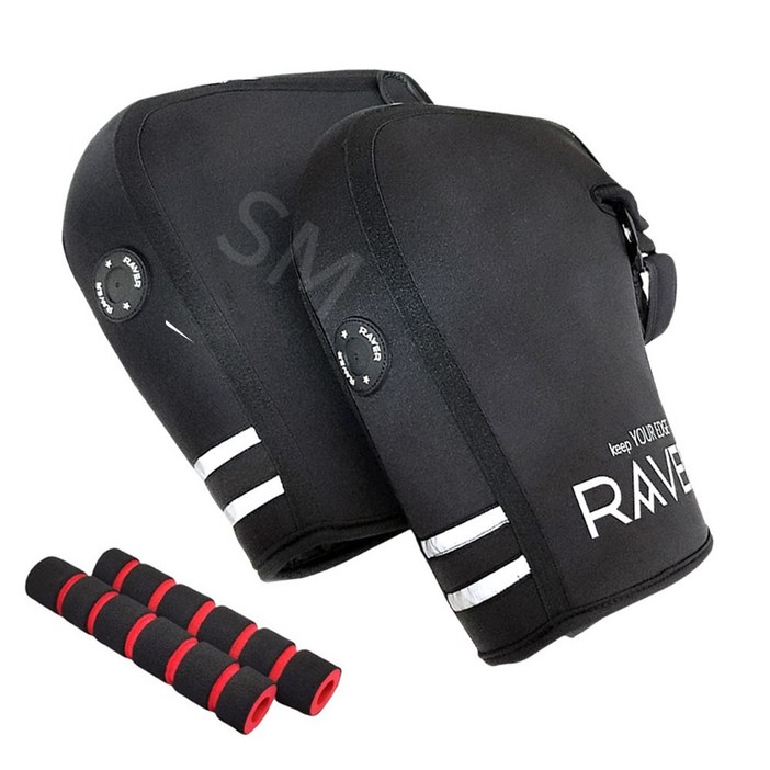 22년 오토바이 겨울토시 RAVER 방한토시 신형 라버 겨울 장갑 방한 레이버 손토시 PCX NMAX 포르자, 블랙