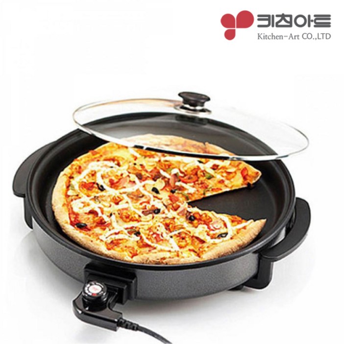코팅 원형 전기 후라이팬 명절음식 부침개팬