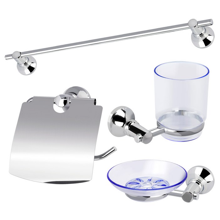 모네스페스 스텐 욕실 악세사리 800 4종 세트