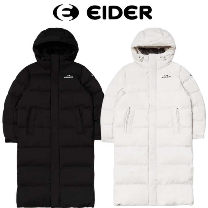 정상가 410000원 아이더 남녀공용 롱 패딩 벤치 다운자켓 겨울 한파 데일리 아웃도어 패딩 역시즌 이월상품