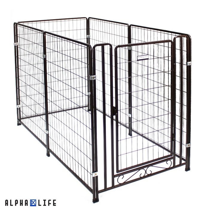 알파 튼튼 모듈 펫 울타리 애완견 울타리 강아지 울타리 조립식울타리 애완동물 조립식 울타리 실내 울타리 실외 울타리 토끼 울타리 보호망 애완동물 보호망 애완견 보호망, 1개