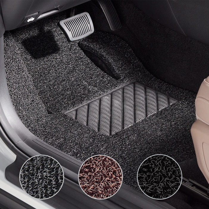 메이튼 자동차 코일매트 카매트 확장형 전차종 운전석 / 운전석+조수석 / 풀세트 배송메시지 차종코드 기재